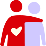 Arms around each other (1)