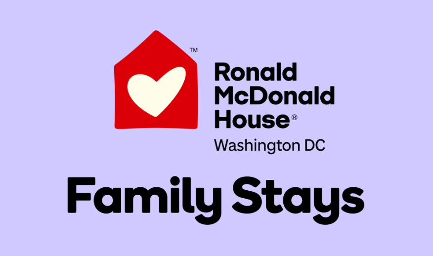 Ronald McDonald House Washington DC Family Stays brand launch