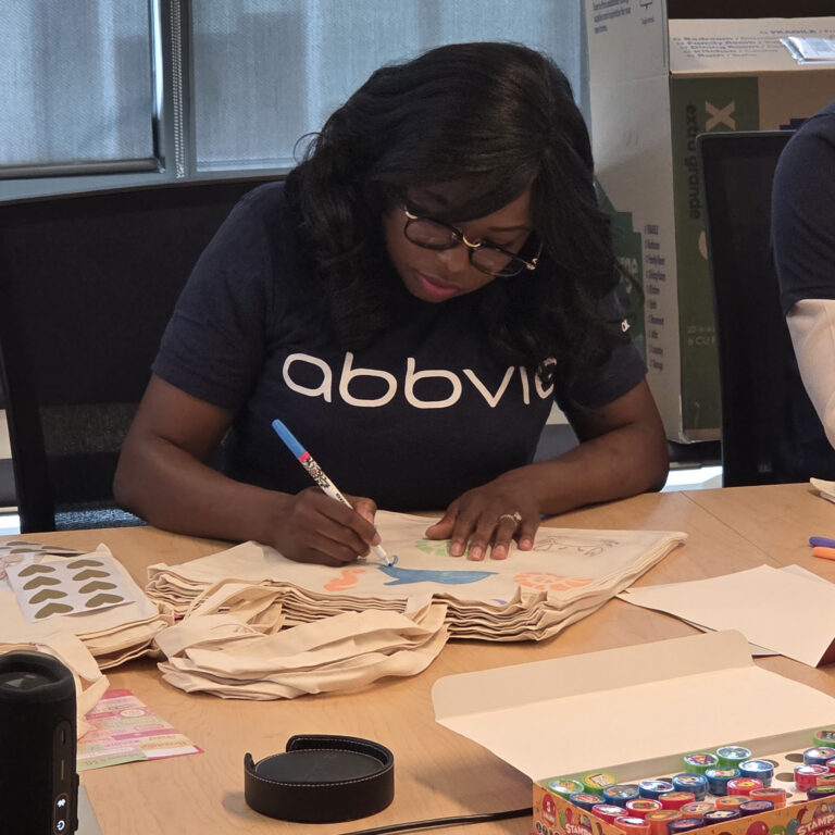 AbbVie Employees Assemble Care Kits for Ronald McDonald House Washington DC